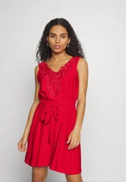 Bester Verkauf 🎁 ONLY Petite Damen ONLNIDA 👗 DRESS - Jerseykleid - Mars Red 😉