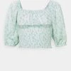 Bestpreis 🧨 ONLY Petite Damen ONLPELLA SMOCK - T-Shirt Print - Mint ✨