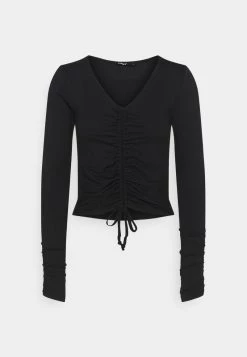 Coupon 👏 ONLY Petite ONLWINDY DETAIL - Langarmshirt - Black | Damen ⭐
