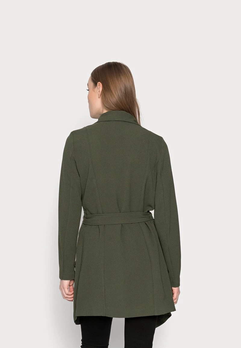 Bestes Angebot 🤩 ONLY Petite Damen ONLRUNA SPRING 🧥 COAT - Kurzmantel - Forest Night 🥰 – Bild 3