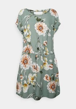 Coupon ✔️ ONLY Petite Damen ONLNOVA LIFE CONNIE BALI 👗 DRESS - Freizeitkleid - Chinois Green Soft Florals 🌟