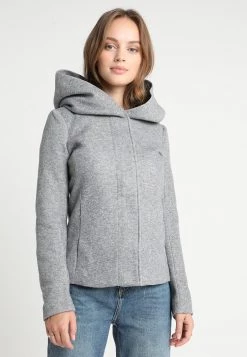 Brandneu 🔥 ONLY Petite Damen ONLSEDONA JACKET - Leichte Jacke - Light Grey Melange 🔥