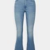 Angebote 👏 ONLY Petite ONLWAUW LIFE - Flared 👖 Jeans - Light Medium Blue Denim | Damen 🧨