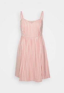 Schlussverkauf ✔️ ONLY Petite Damen ONLSHARON 👗 DRESS - Freizeitkleid - Canyon Rose/antique White ✔️