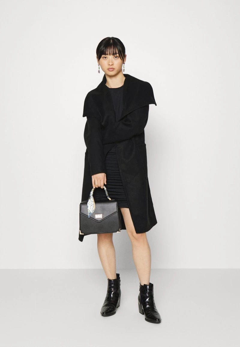 Bestpreis ⭐ ONLY Petite Damen ONLNEWPHOEBE DRAPY 🧥 COAT - Klassischer Mantel - Black ⭐ – Bild 2