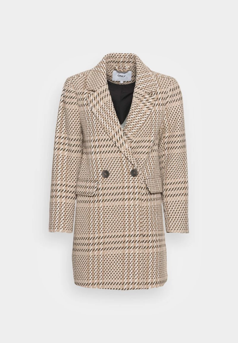 Budget 🛒 ONLY Petite Damen ONLNEWSELENA LIFE 🧥 COAT - Klassischer Mantel - Pumice Stone/rubber/cloud Dancer 🎁 – Bild 4