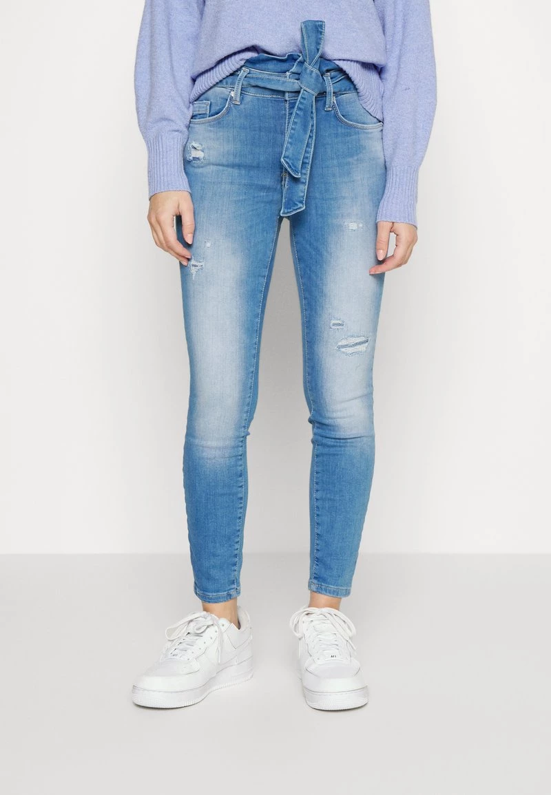 Aktion 😀 ONLY Petite Damen ONLHUSH LIFE - 👖 Jeans Skinny Fit - Medium Blue Denim 😍