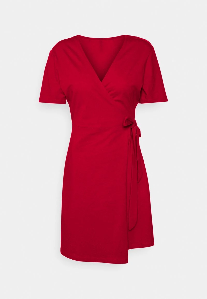 Coupon 😀 ONLY Petite Damen ONLMAY 👗 DRESS - Jerseykleid - Urban Red 😉 – Bild 5