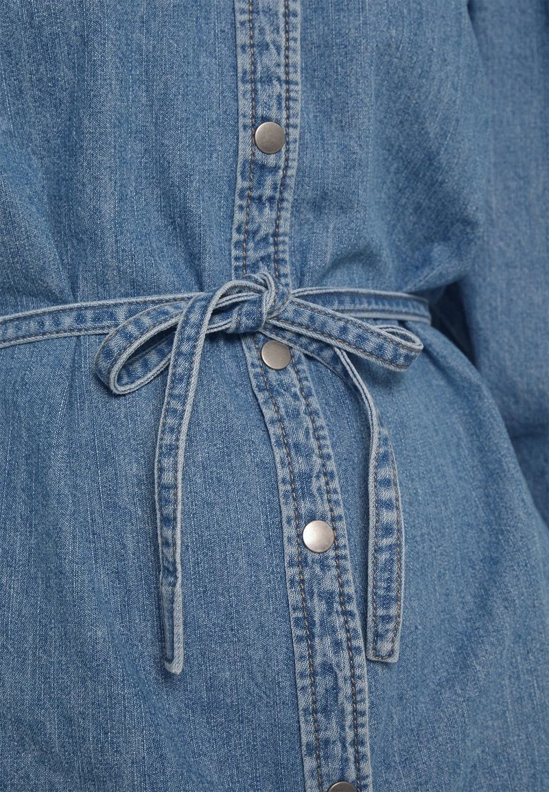 Rabatt 😀 ONLY Petite Damen ONLROCCO LIFE 👗 DRESS - 👖 Jeanskleid - Medium Blue Denim 😉 – Bild 6