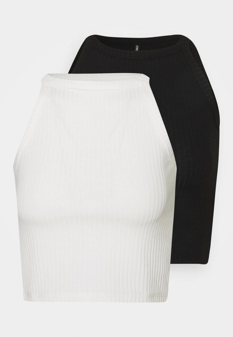 Top 10 ✔️ ONLY Petite Damen ONLNELLA 2 PACK - Top - Cloud Dancerblack 🥰