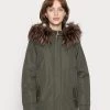 Billig 🔥 ONLY Petite Damen ONLELSA 🧥 COAT - Parka - Forest Night 👏