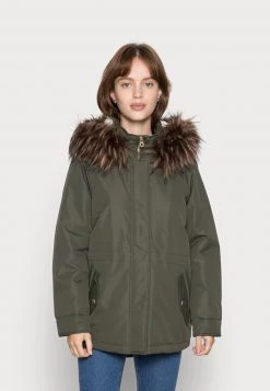 Billig 🔥 ONLY Petite Damen ONLELSA 🧥 COAT - Parka - Forest Night 👏