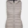 Rabatt 🤩 ONLY Petite ONLNEWTAHOE HOOD WAISTCOAT - Weste - Silver | Damen 😍