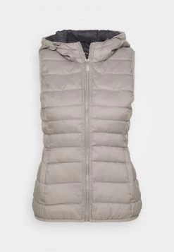 Rabatt 🤩 ONLY Petite ONLNEWTAHOE HOOD WAISTCOAT - Weste - Silver | Damen 😍