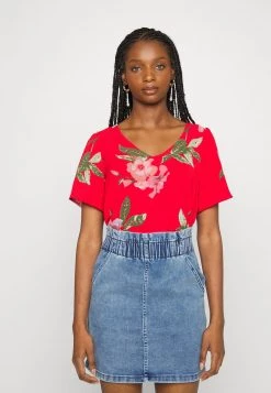 Rabatt 🎉 ONLY Petite Damen ONLNOVA LUX LARA - T-Shirt Print - Chinese Red 🔔