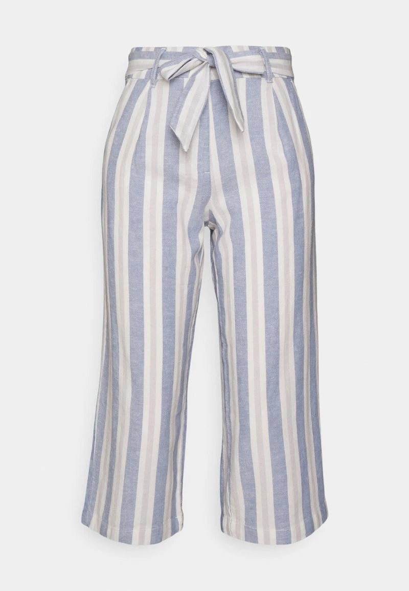 Bestes Angebot 🔥 ONLY Petite ONLCARO BLEND BELT CULOTTE - Stoffhose - English Mano /cloud Dancer And Gray Violet | Damen 🤩