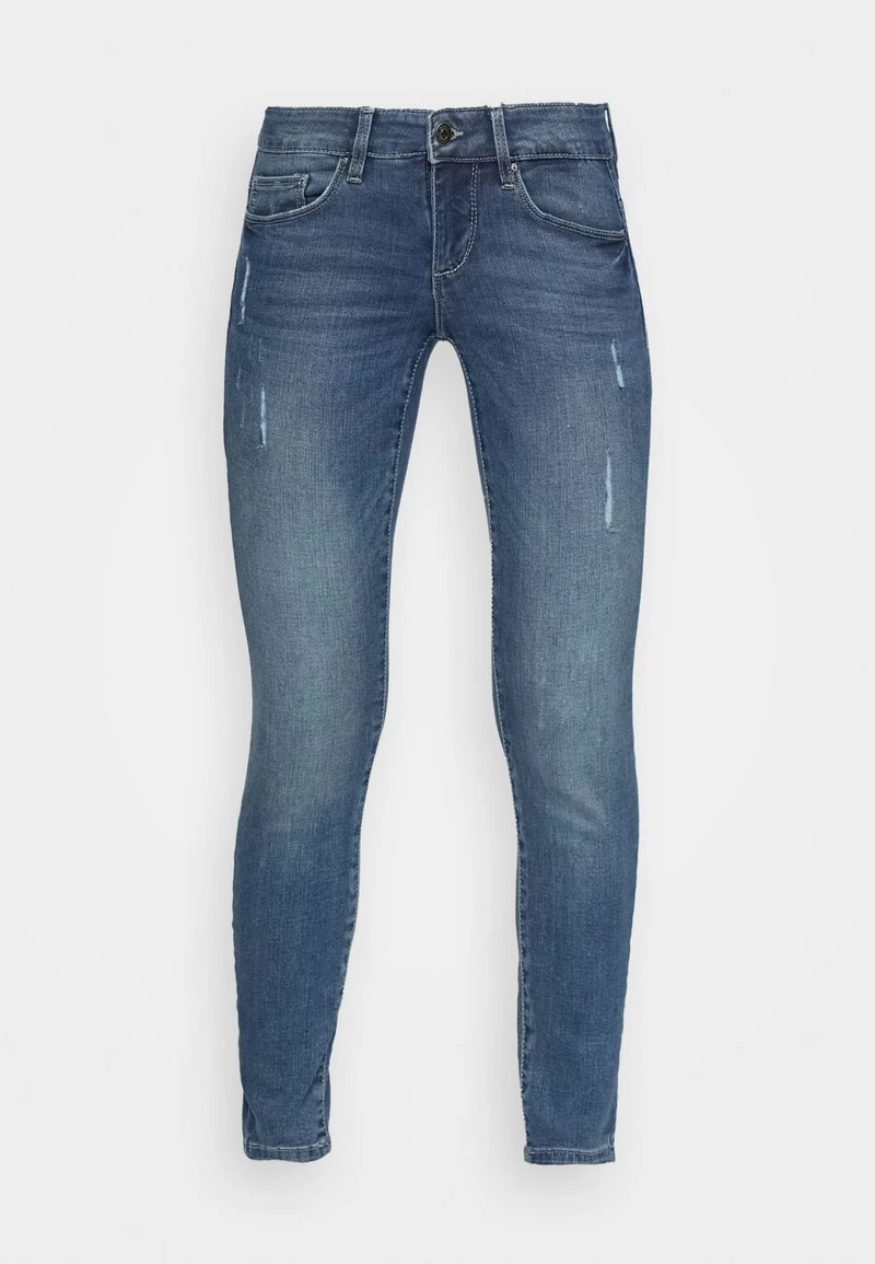 Rabatt 👏 ONLY Petite ONLCORAL - 👖 Jeans Skinny Fit - Medium Blue Denim | Damen ❤️ – Bild 4