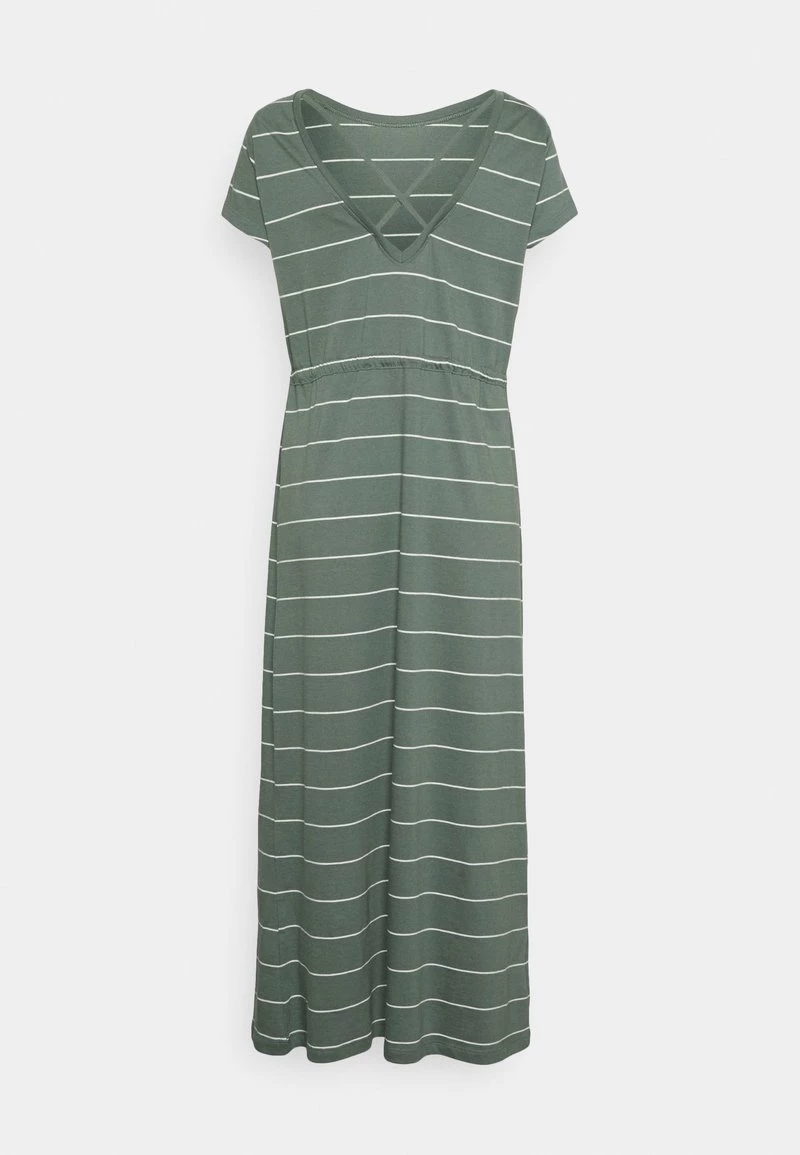 Coupon 😍 ONLY Petite Damen ONLMAY LIFE STRING 👗 DRESS - Maxikleid - Laurel Wreath/cloud Dancer 😀 – Bild 2