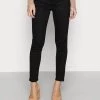 Brandneu ✨ ONLY Petite Damen ONLF HIGHMAX SKINNY - 👖 Jeans Skinny Fit - Black ❤️