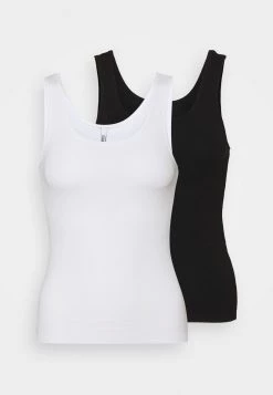 Auslauf 🎉 ONLY Petite Damen ONLKENYA TANK 2 PACK - Top - Black/white 🧨