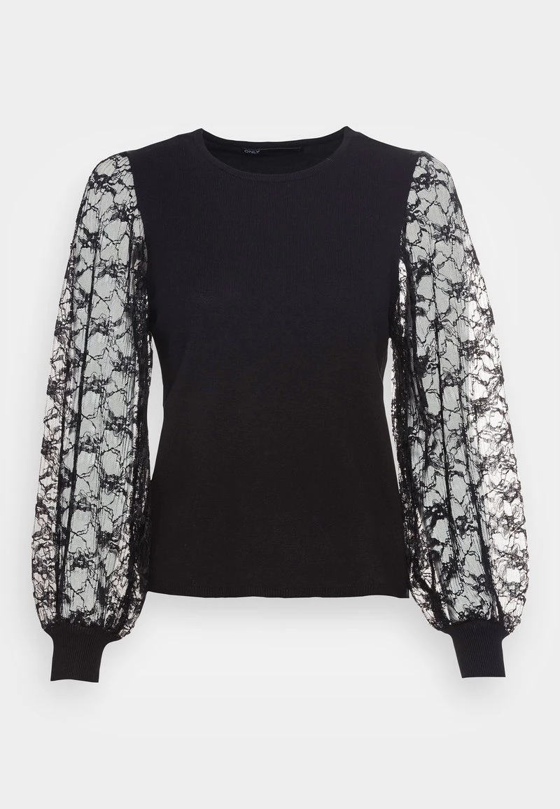 Bester Verkauf 🔥 ONLY Petite Damen ONLALBERTE - Strickpullover - Black 🔔 – Bild 4