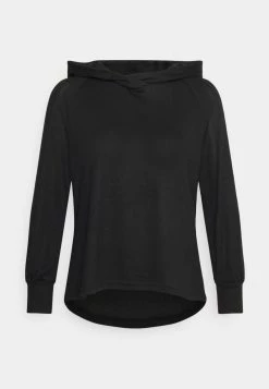 Bester Verkauf 🌟 ONLY Petite Damen ONLELCOS EMMA HOOD - Strickpullover - Black 🛒