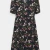 Brandneu 🤩 ONLY Petite ONLNOVA LIFE THEA 👗 DRESS - Freizeitkleid - Black | Damen 🧨