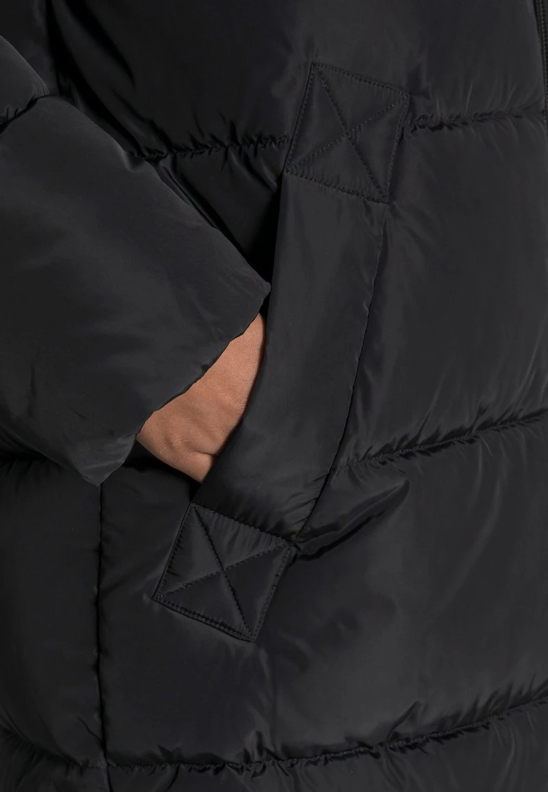 Am billigsten 🎁 ONLY Petite Damen ONLAMANDA LONG PUFFER 🧥 COAT - Wintermantel - Black 🎉 – Bild 5