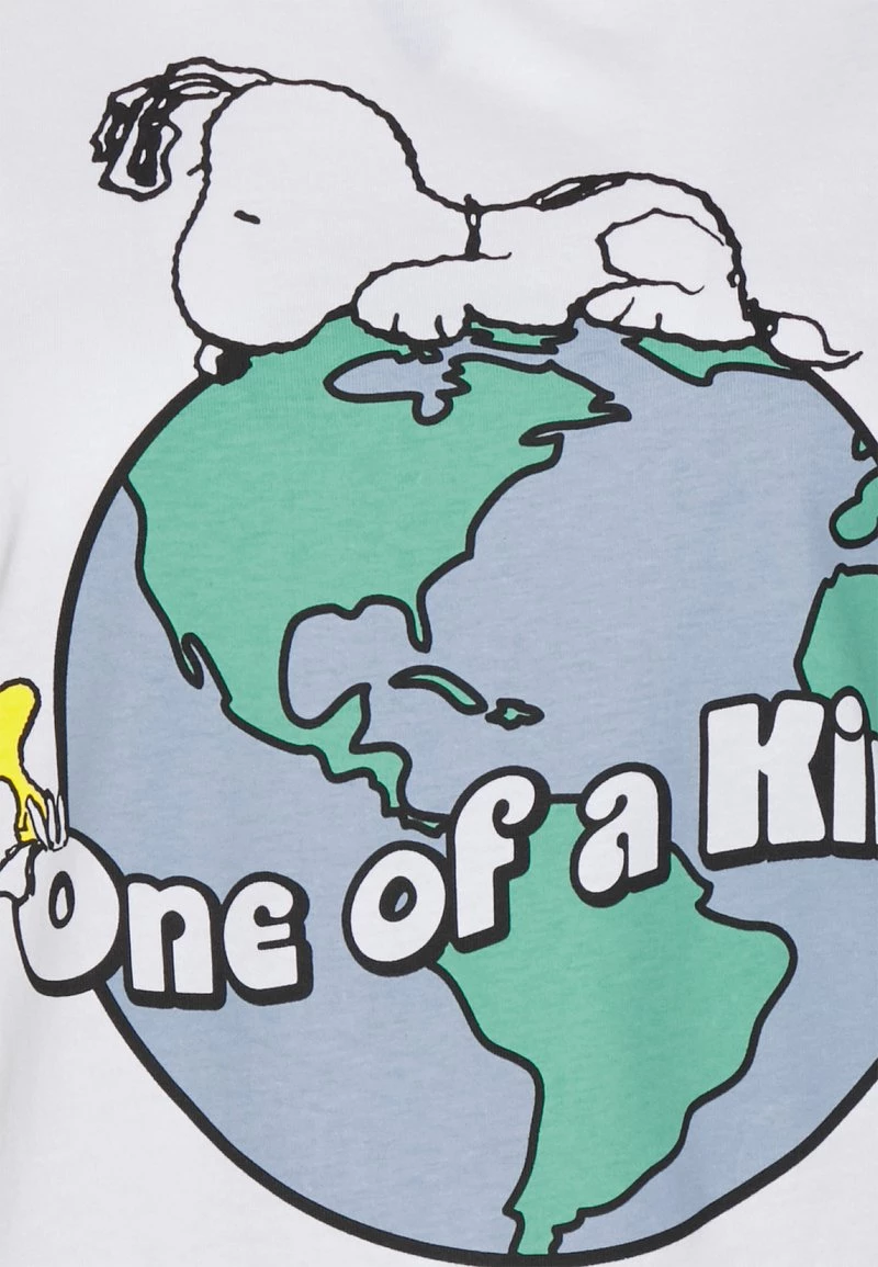 Aktion ⌛ ONLY Petite Damen ONLPEANUTS LOVE EARTH - T-Shirt Print - White ❤️ – Bild 3