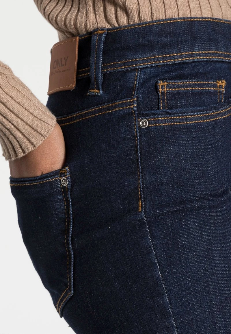 Schlussverkauf 🔔 ONLY Petite Damen ONLWAUW LIFE SKINNY - 👖 Jeans Skinny Fit - Dark Blue Denim ✨ – Bild 5