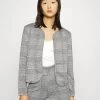 Budget 👍 ONLY Petite Damen ONLMICA CHECK - Blazer - Cloud Dancer 🧨