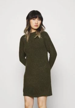 Beste Bewertungen von 😀 ONLY Petite Damen ONLJADE 👗 DRESS - Strickkleid - Kalamata Melange ⭐