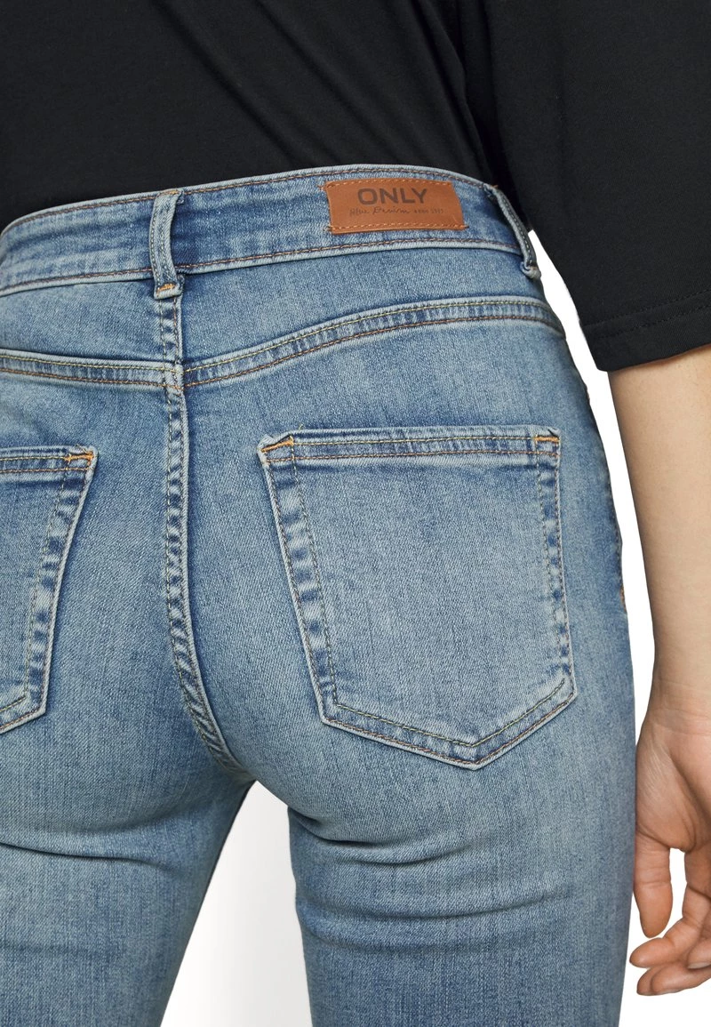 Coupon 🌟 ONLY Petite ONLBLUSH MID - 👖 Jeans Skinny Fit - Light Blue Denim | Damen 👍 – Bild 6