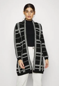 Neu 😀 ONLY Petite Damen ONLBERNA LONG OPEN - Strickjacke - Black ✔️