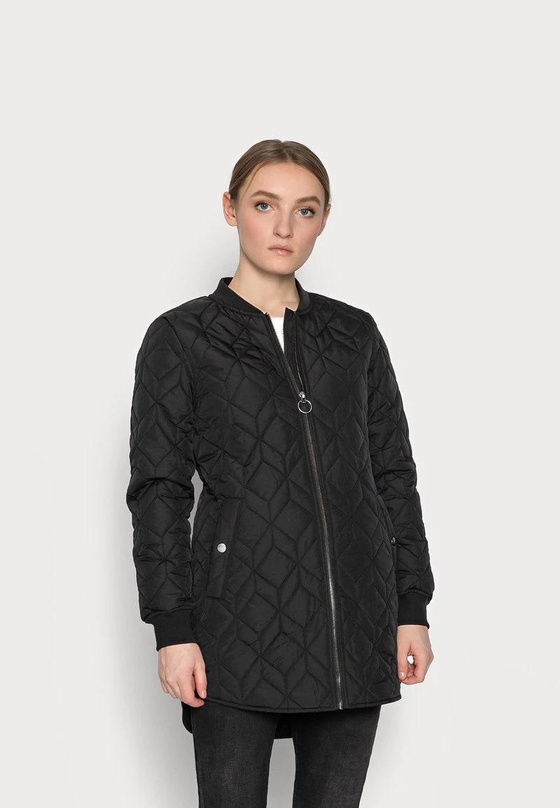 Bester Verkauf 🤩 ONLY Petite ONLALLISON QUILTED LONG - Kurzmantel - Black | Damen 🎁