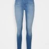 Top 10 👍 ONLY Petite Damen ONLBLUSH LIFE MID - 👖 Jeans Skinny Fit - Light Medium Blue ⌛