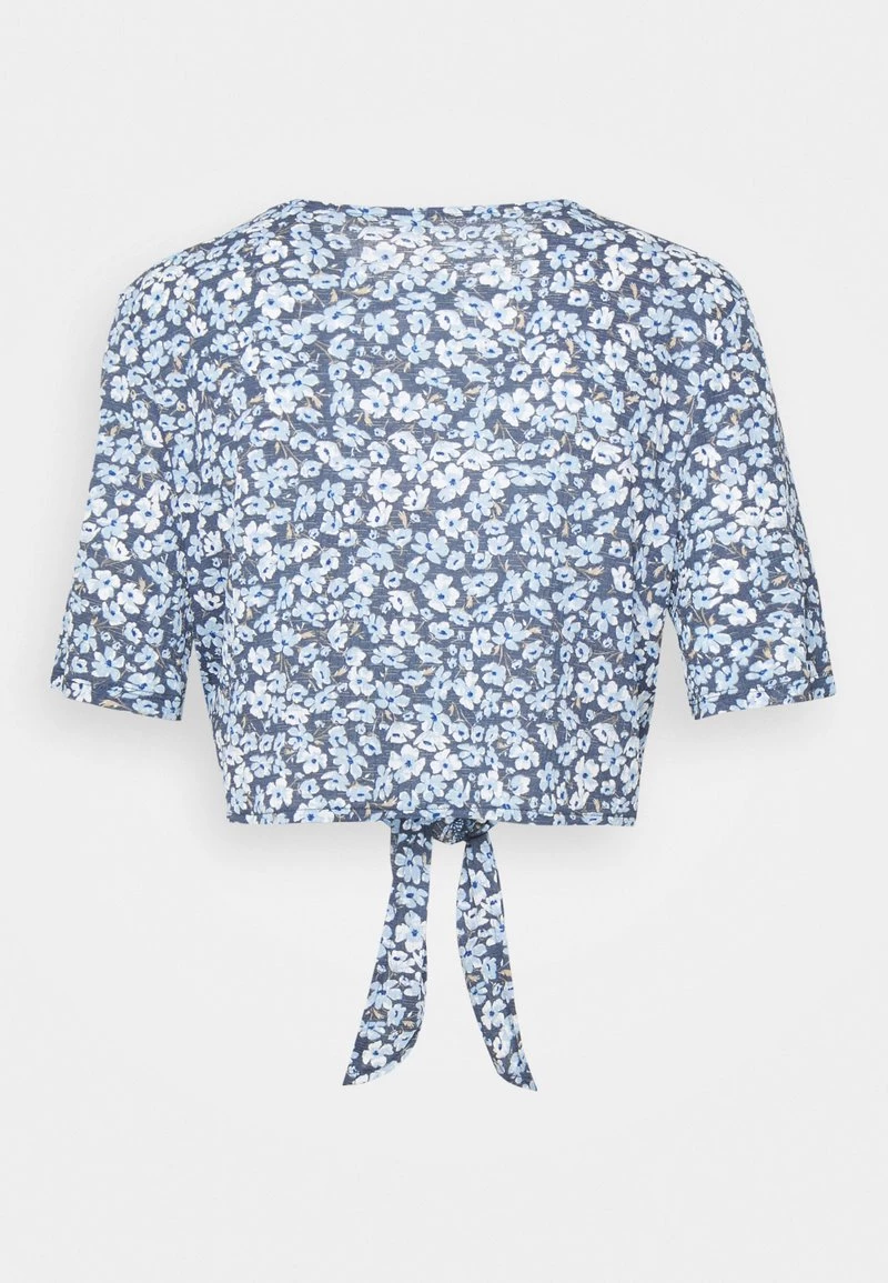 Brandneu ⌛ ONLY Petite Damen ONLPELLA KNOT - Bluse - Vintage Indigo Ranch 🔥 – Bild 2