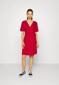 Coupon 😀 ONLY Petite Damen ONLMAY 👗 DRESS - Jerseykleid - Urban Red 😉
