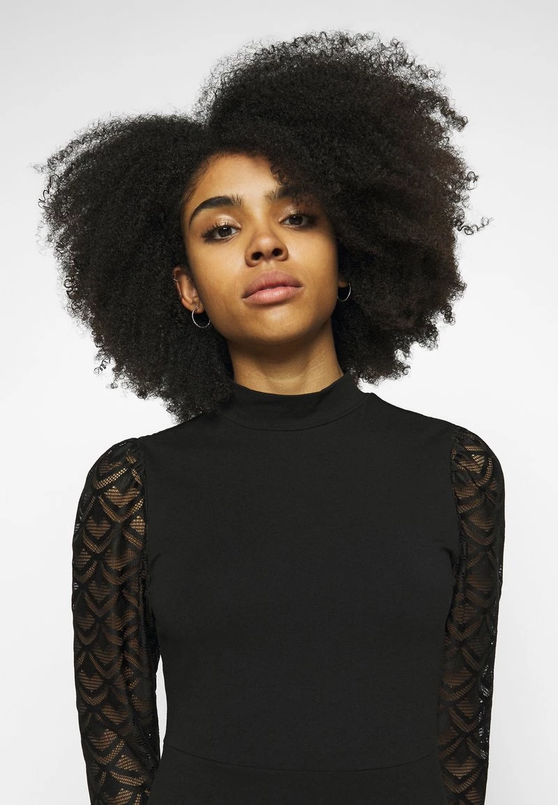 Bestes Angebot 🤩 ONLY Petite Damen ONLMILLE LIFE MIX 👗 DRESS - Jerseykleid - Black 👏 – Bild 4