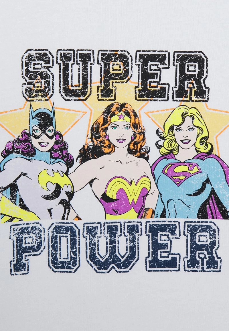 Rabatt 👏 ONLY Petite Damen ONLSUPER POWER - T-Shirt Print - White 🧨 – Bild 3