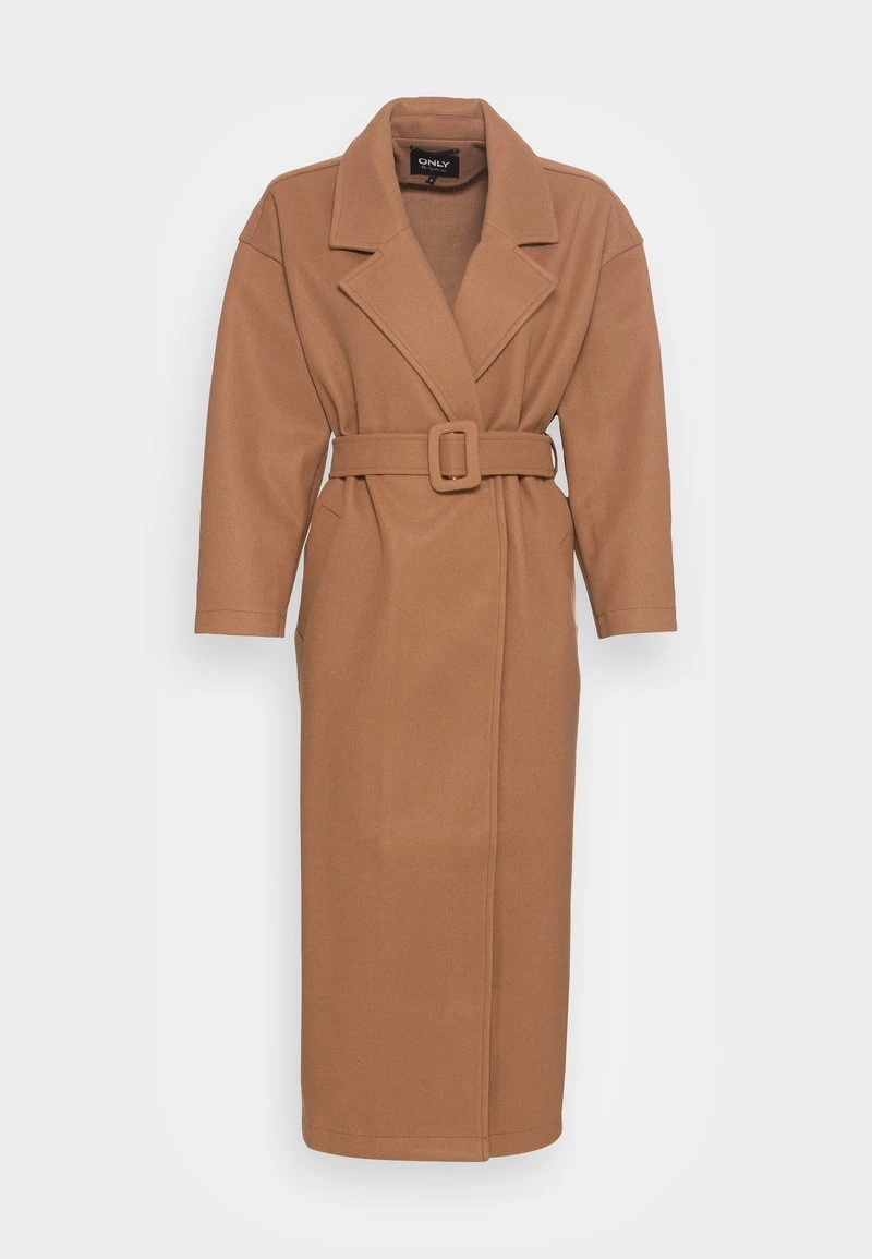Großhandel ⭐ ONLY Petite Damen ONLEMMA LONG WRAP 🧥 COAT - Klassischer Mantel - Toasted Coconut 🥰 – Bild 4