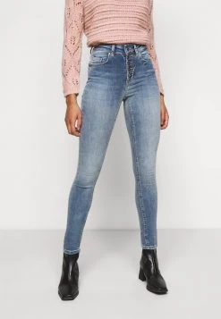 Rabatt 🔥 ONLY Petite Damen ONLBLUSH BUTTON - 👖 Jeans Skinny Fit - Light Blue Denim 🤩