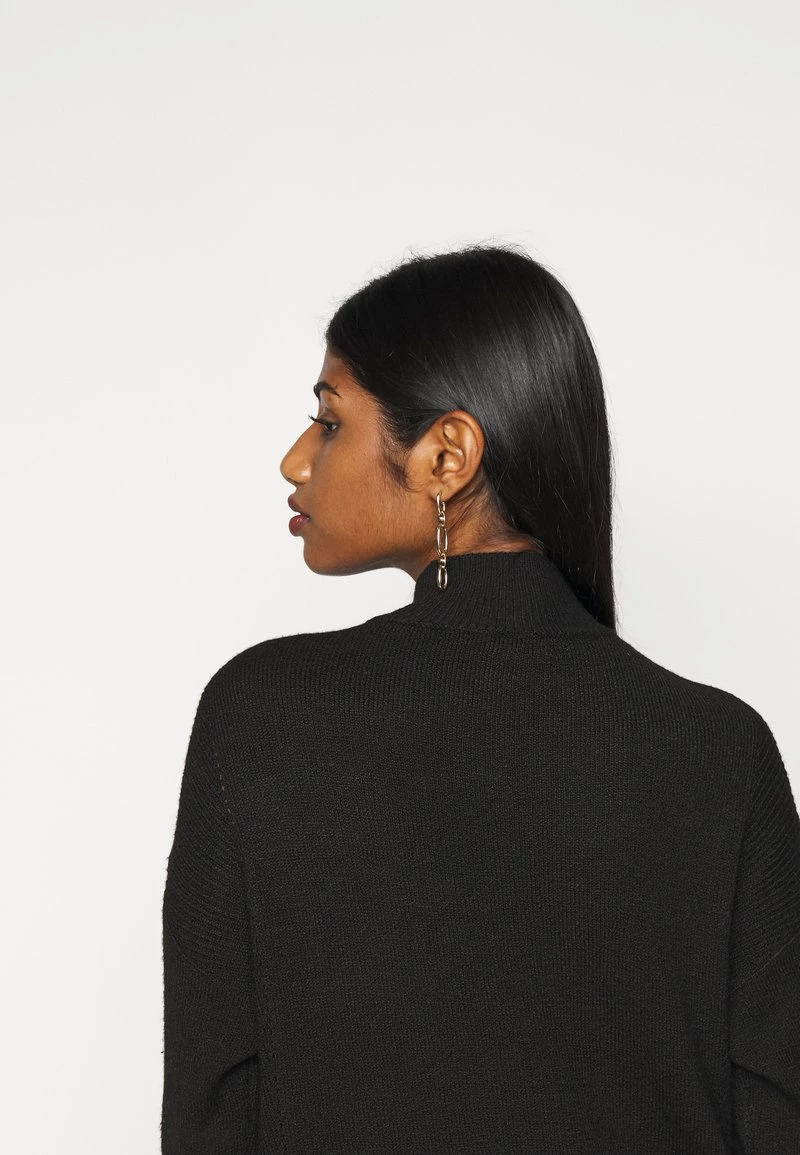 Billig 🧨 ONLY Petite Damen ONLPRIME 👗 DRESS - Strickkleid - Black 💯 – Bild 6