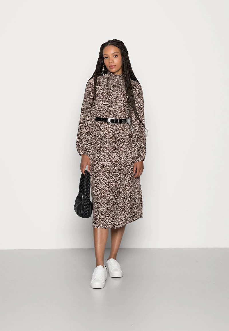 Bestpreis 😍 ONLY Petite Damen ONLMILLE CALF 👗 DRESS - Freizeitkleid - Black 💯 – Bild 2