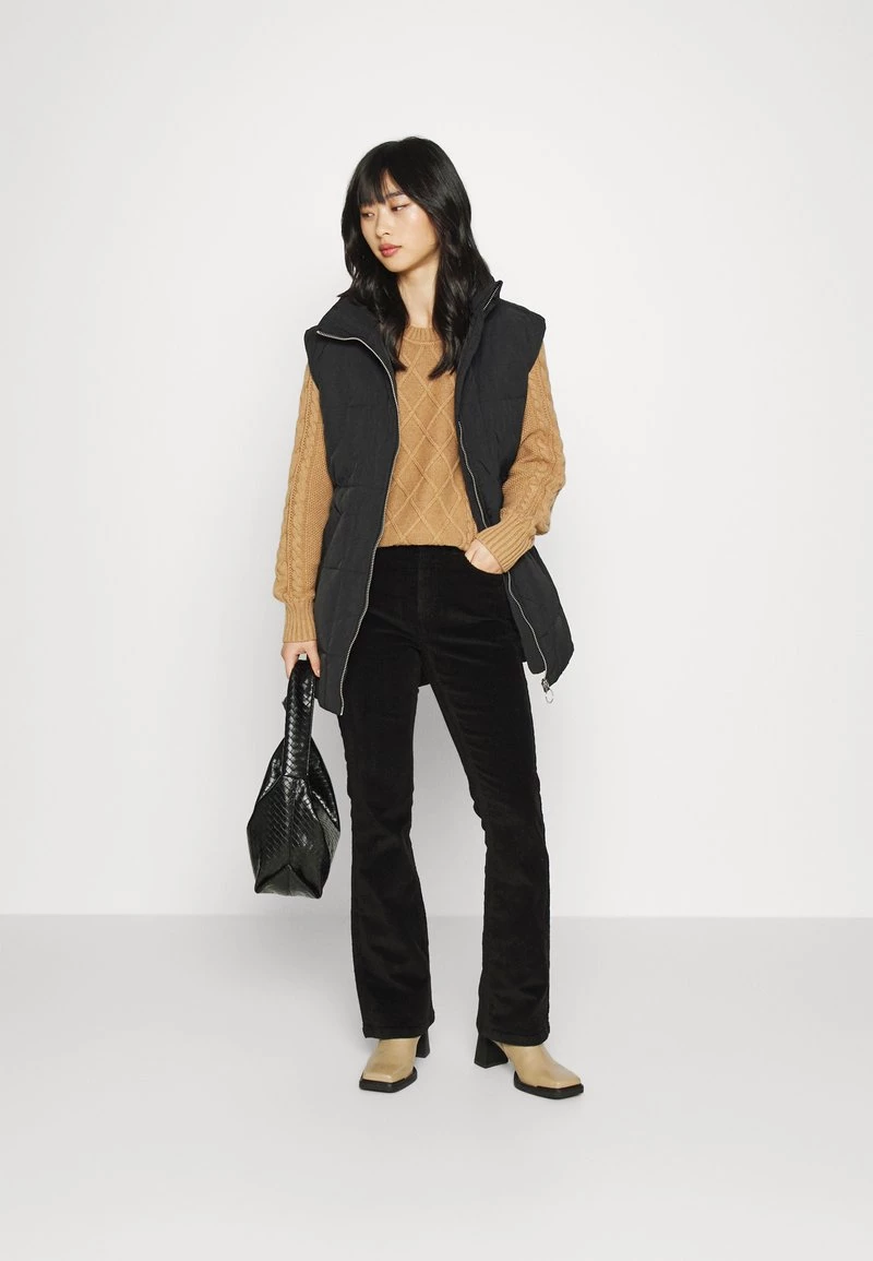 Billig 🔥 ONLY Petite ONLMARY GLOBAL MID SWEETFL - Stoffhose - Black | Damen 🥰 – Bild 2