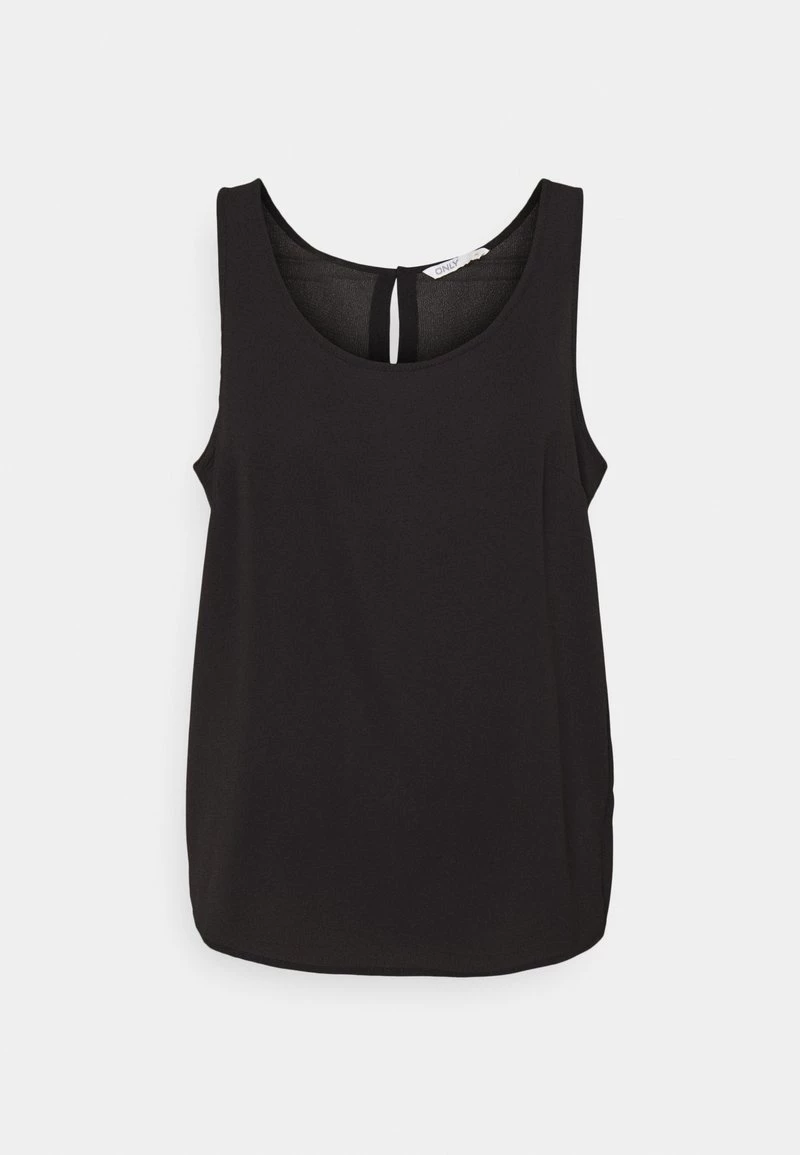 Am billigsten 🛒 ONLY Petite Damen ONLNOVA LUX SOLID - Bluse - Black ⌛