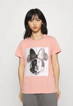 Top 10 ❤️ ONLY Petite Damen ONLMINNIE SPLIT FACE - T-Shirt Print - Rose Tan 🔔