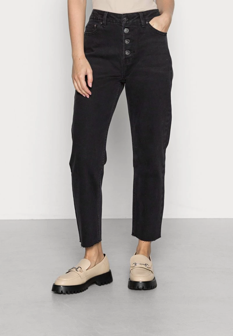 Auslauf 💯 ONLY Petite Damen ONLEMILY LIFE - 👖 Jeans Straight Leg - Black 🥰