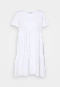 Blitzangebot 🥰 ONLY Petite Damen ONLAYCA PEPLUM 👗 DRESS - Jerseykleid - White ✔️