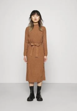 Bester Verkauf ❤️ ONLY Petite Damen ONLNEW TESSA O-NECK 👗 DRESS - Strickkleid - Argan Oil 🌟